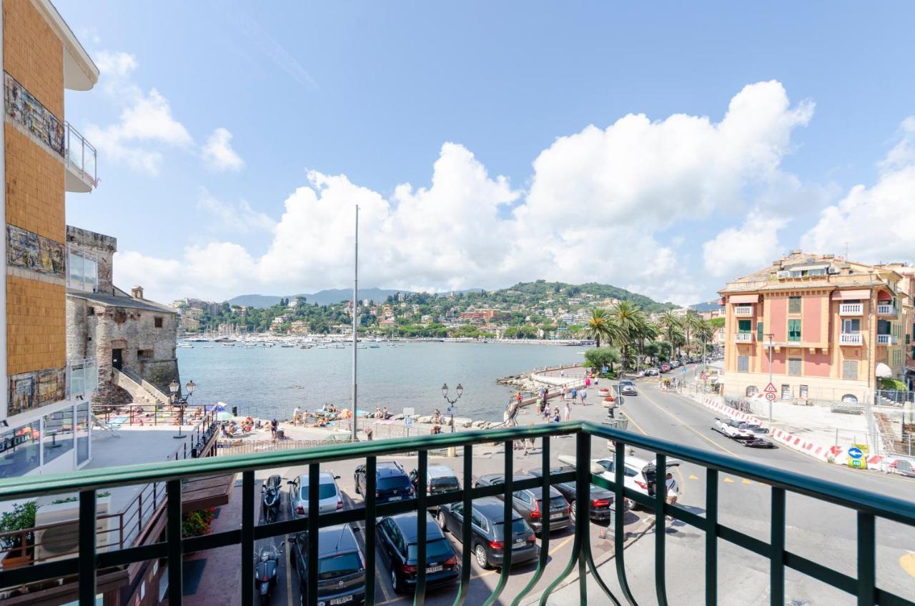 Alla Casa Rosa Al Mare- Centrale A Di Fronte Al Mare- Emozionante- Garage Privato Gratuito A 800 Mt- Aria Condizionata-Wifi ราปาลโล ภายนอก รูปภาพ