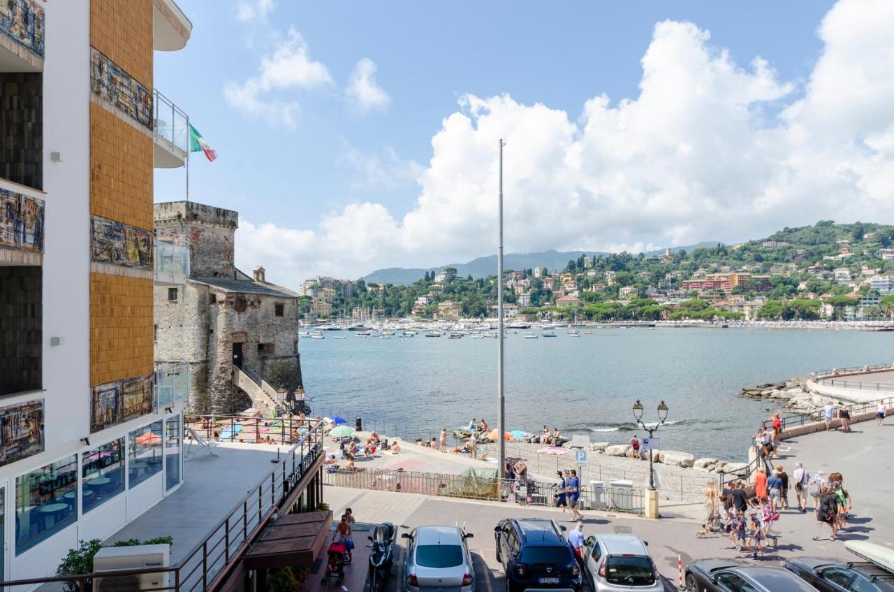 Alla Casa Rosa Al Mare- Centrale A Di Fronte Al Mare- Emozionante- Garage Privato Gratuito A 800 Mt- Aria Condizionata-Wifi ราปาลโล ภายนอก รูปภาพ