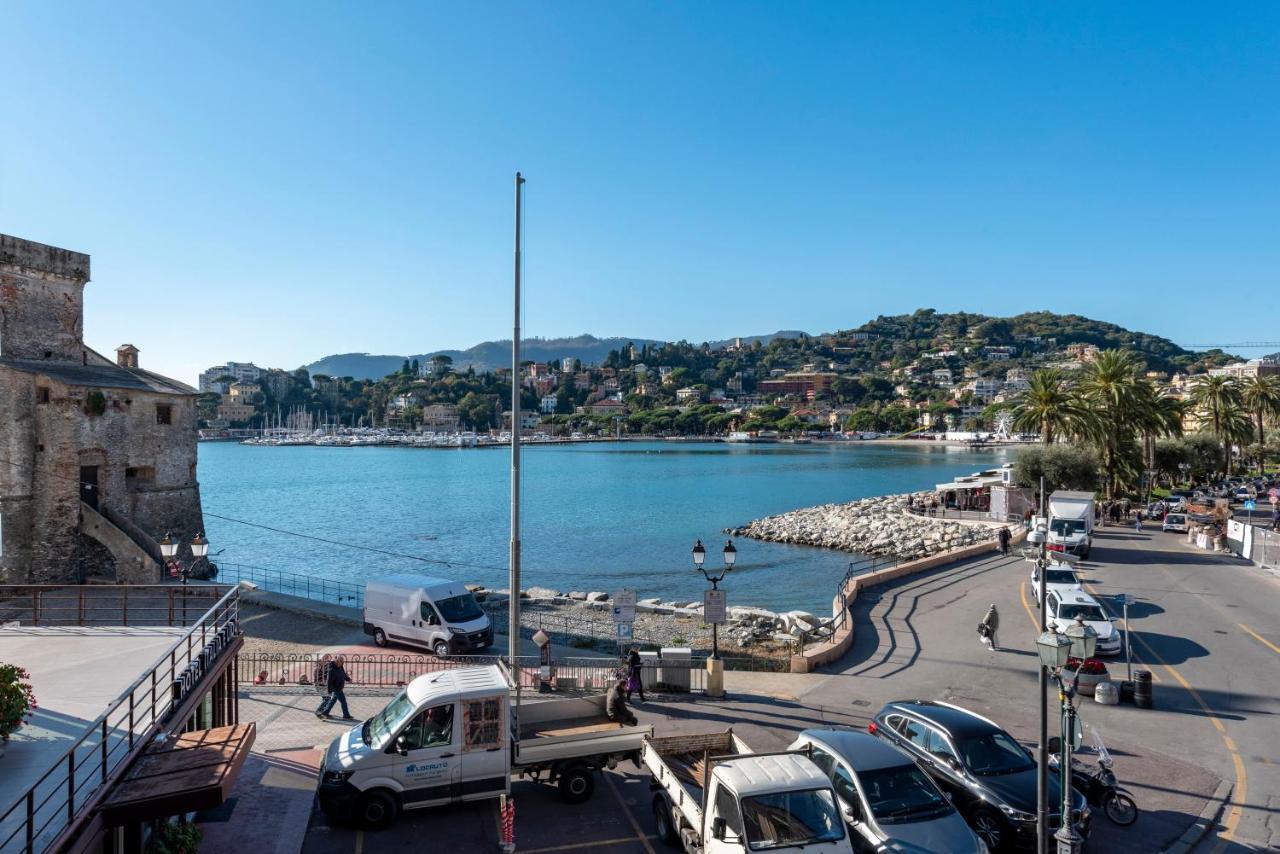 Alla Casa Rosa Al Mare- Centrale A Di Fronte Al Mare- Emozionante- Garage Privato Gratuito A 800 Mt- Aria Condizionata-Wifi ราปาลโล ภายนอก รูปภาพ