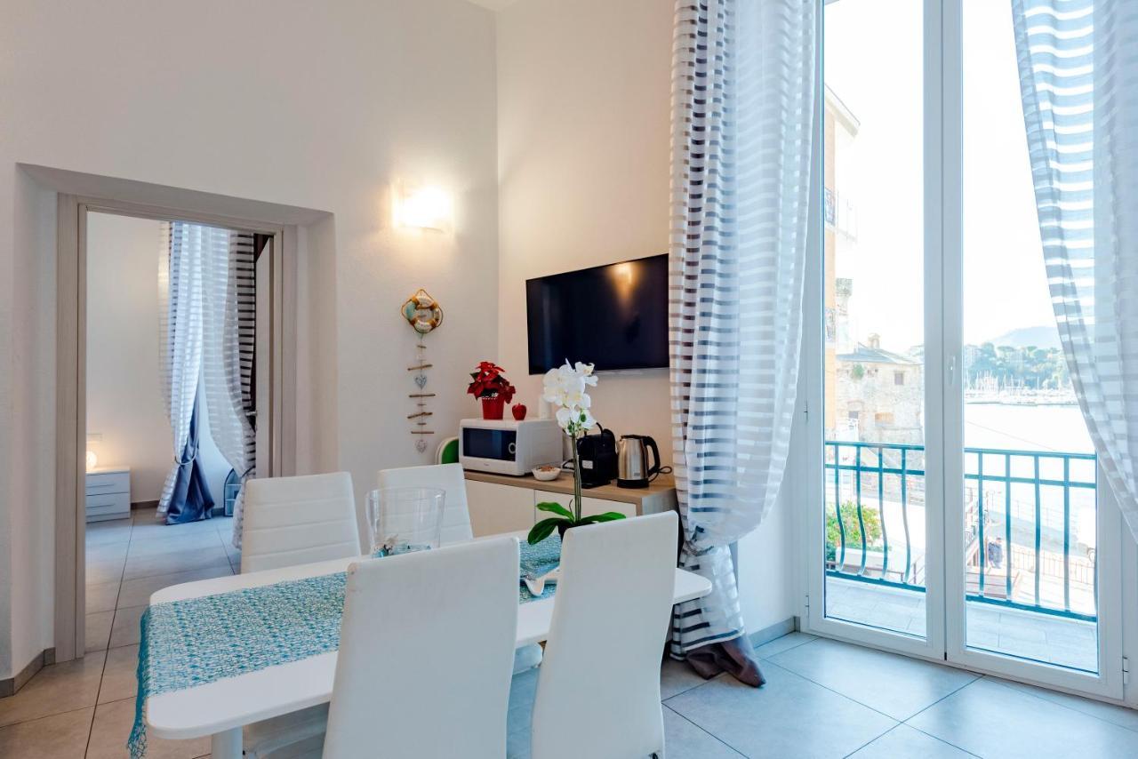 Alla Casa Rosa Al Mare- Centrale A Di Fronte Al Mare- Emozionante- Garage Privato Gratuito A 800 Mt- Aria Condizionata-Wifi ราปาลโล ภายนอก รูปภาพ