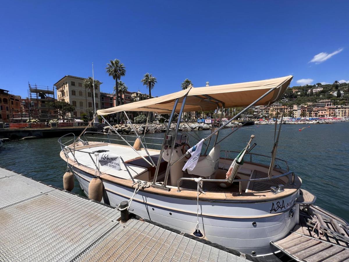 Alla Casa Rosa Al Mare- Centrale A Di Fronte Al Mare- Emozionante- Garage Privato Gratuito A 800 Mt- Aria Condizionata-Wifi ราปาลโล ภายนอก รูปภาพ